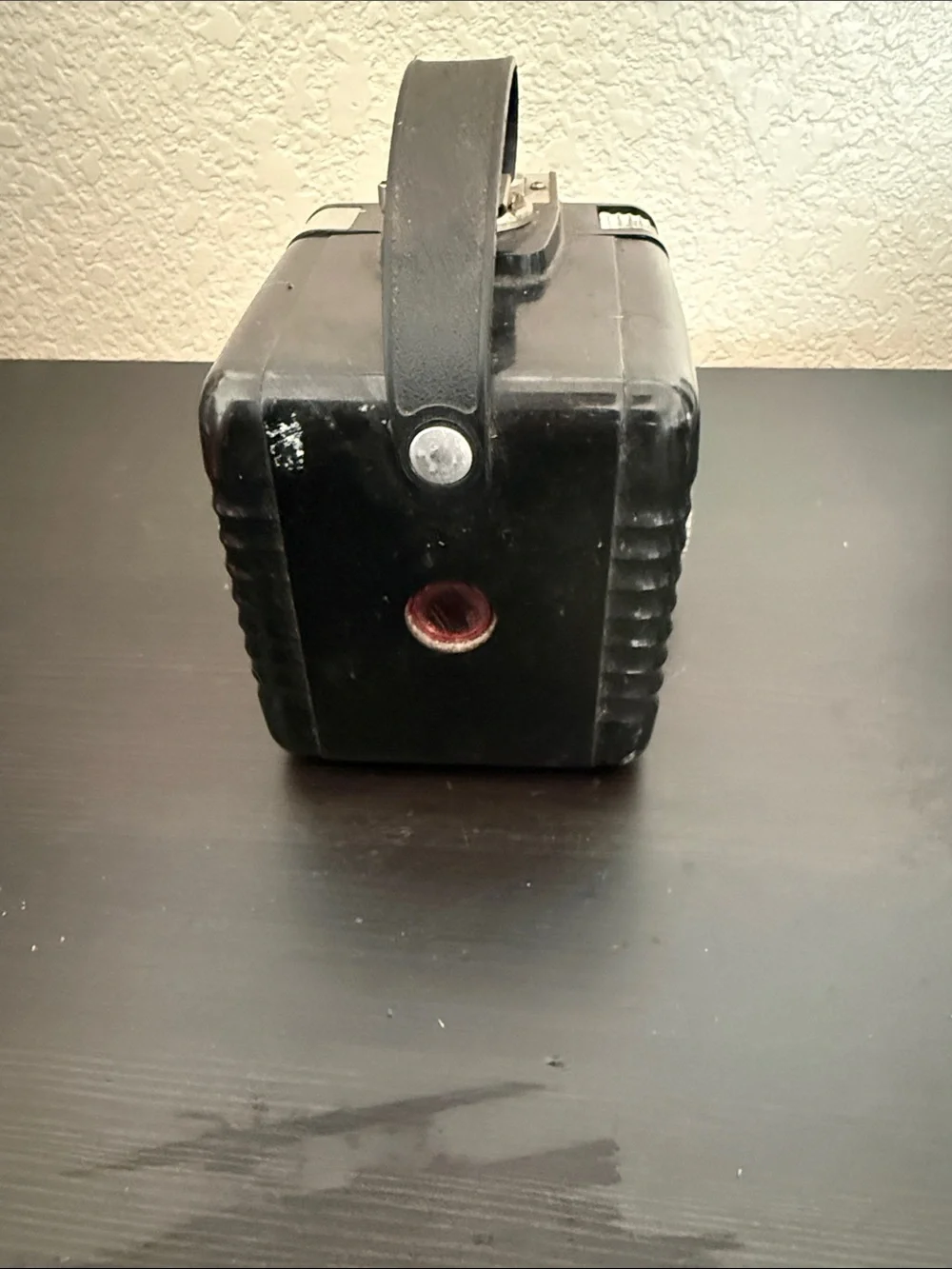 Kodak Brownie Hawkeye Flash Camera in Black and Silver